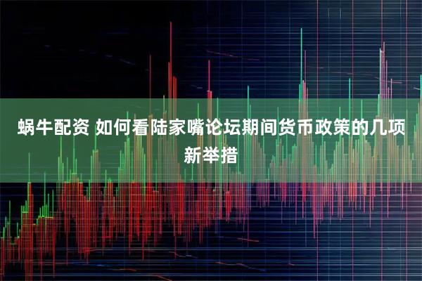 蜗牛配资 如何看陆家嘴论坛期间货币政策的几项新举措